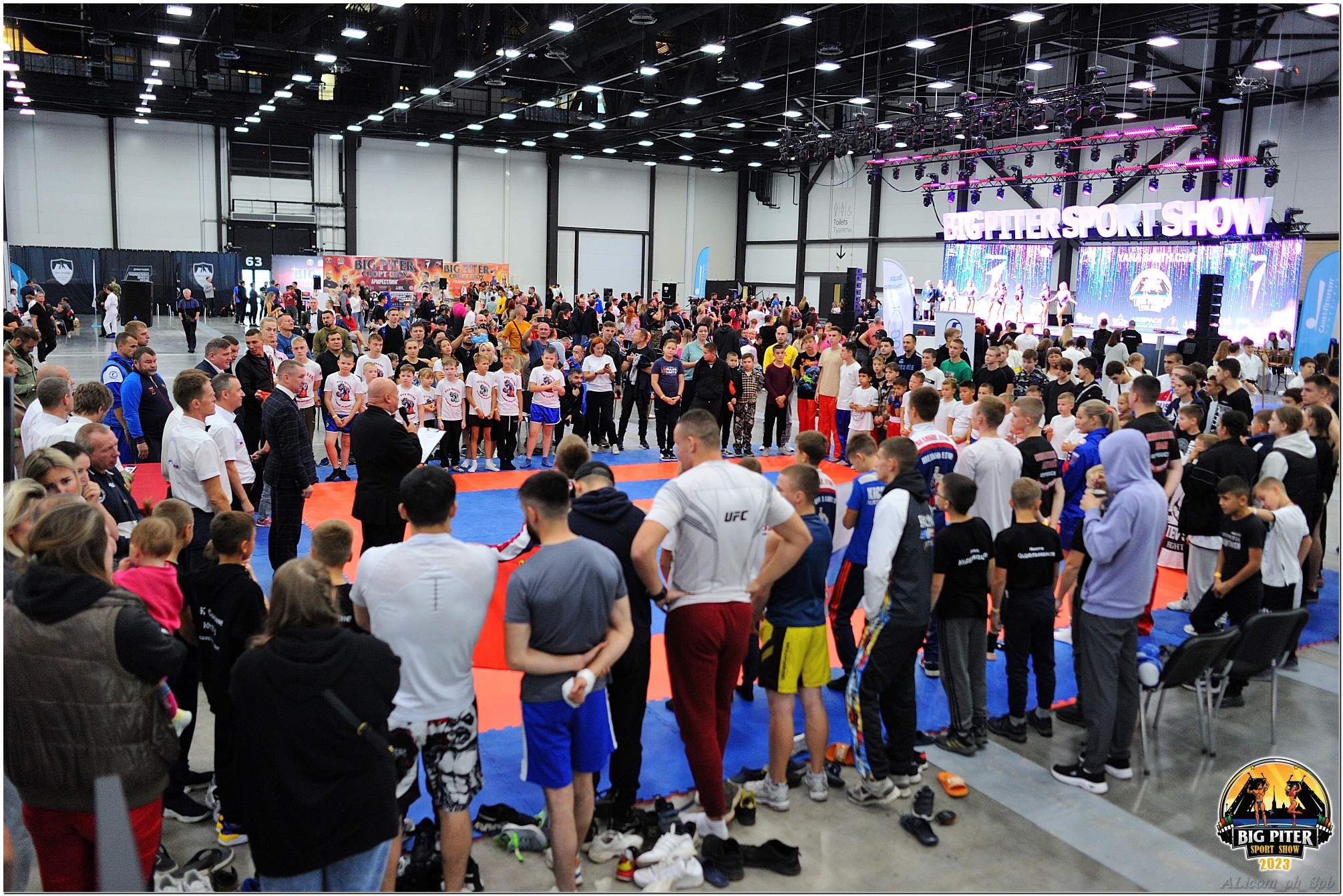 Спортивный фестиваль Биг Питер Спорт Шоу 19 октября 2024 года Место: Россия, Санкт-Петербург, Пушкинский район, посёлок Шушары, Петербургское шоссе, 64к1  